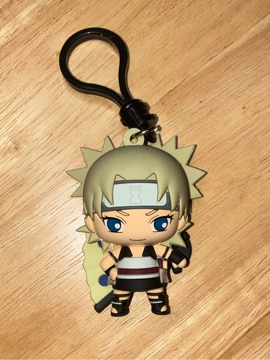 Viz Media Accessories - Naruto Shippuden Temari 3D Foam Bag Clip Keychain Series 4
